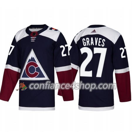 Adidas Maillot de Hockey Colorado Avalanche Ryan Graves 27 2018-19 Alternate Authentic - Homme